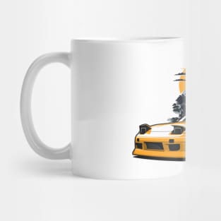 Yellow S13 Sunset Mug